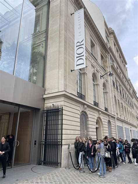 where is the dior museum in paris|la galerie dior opening times.